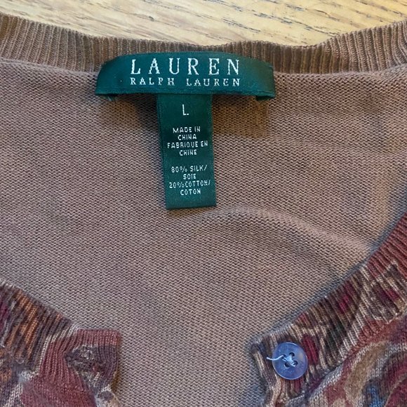Vintage Lauren Ralph Lauren Cardigan - Picture 2 of 6